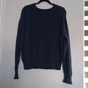 Jessica Simpson Men's Deep Blue Crewneck Sweater